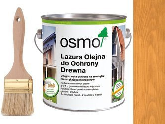 OSMO 732 Lazura Ochronna do drewna JASNY DĄB 2,5L