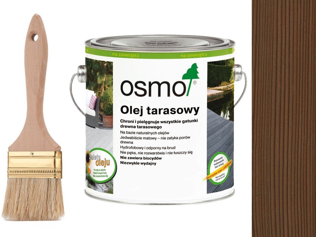 OSMO Olej do Tarasów 010 TERMODREWNO 0,75L GRATIS